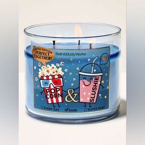 Bath & Body Works 3-Wick Candle Popcorn & Slushie